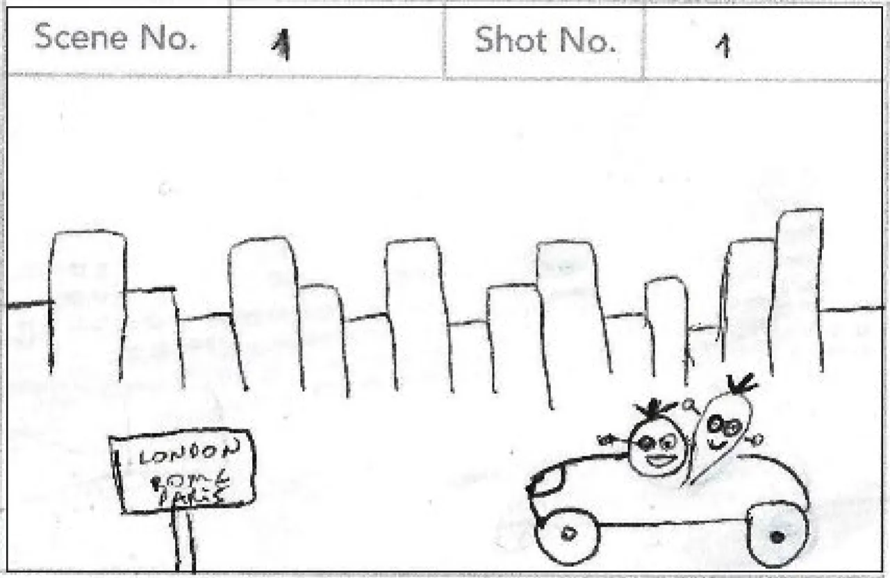 Storyboard scene 1